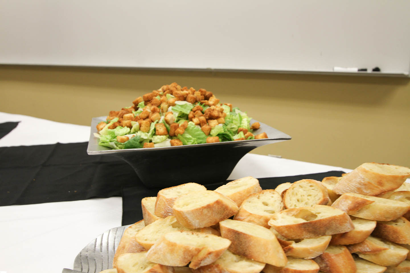 Lunch catered by our Culinary Students