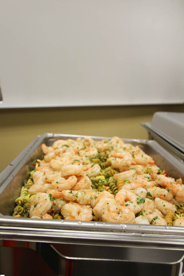 Lunch catered by our Culinary Students