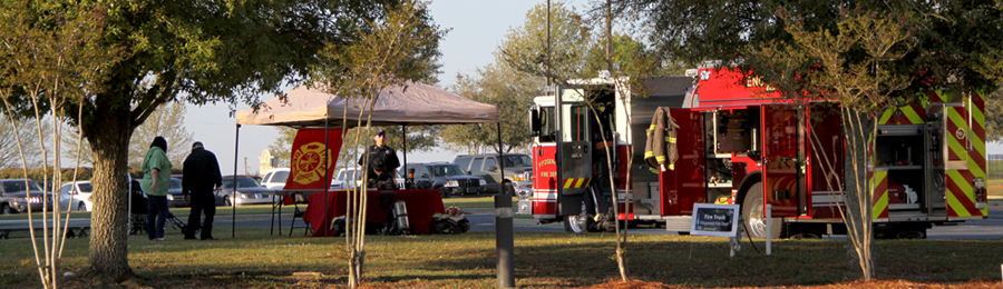 Fitzgerald Fire Department booth